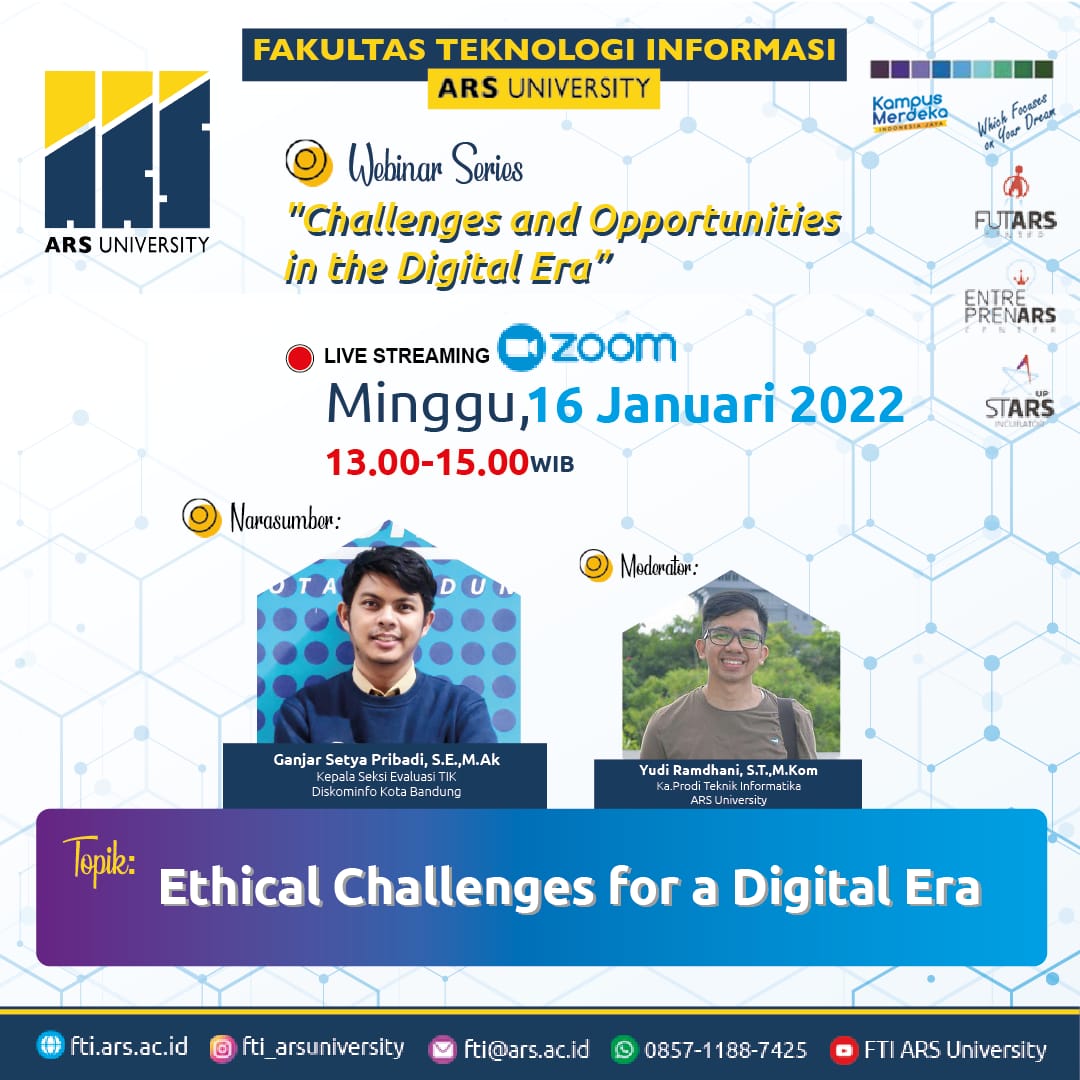 Ethical Challenges for a Digital Era