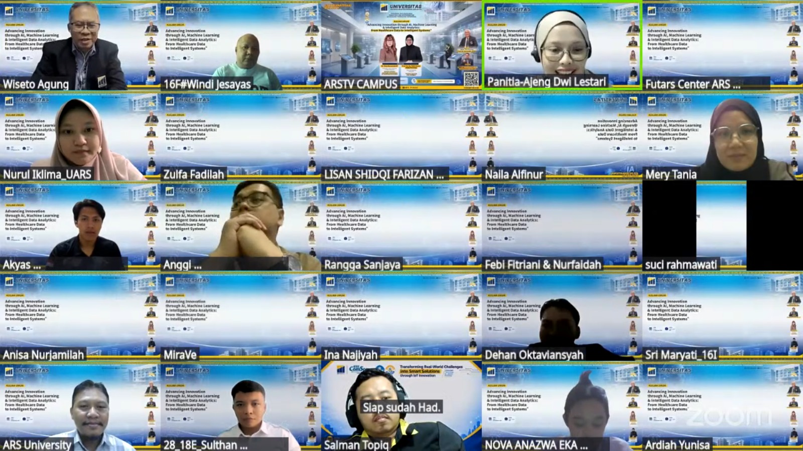 Fakultas Teknologi Informasi ARS University Perkuat Kolaborasi Lintas Disiplin melalui International General Lecture