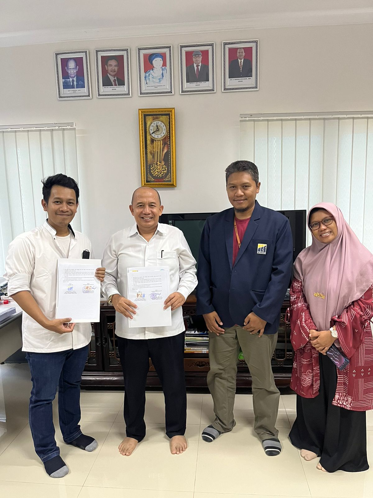 Penandatanganan MOA  Program Pertukaran Mahasiswa FTI ARS University  Dengan Fakultas Pendidikan dan Sains Universitas Swadaya Gunung Jati
