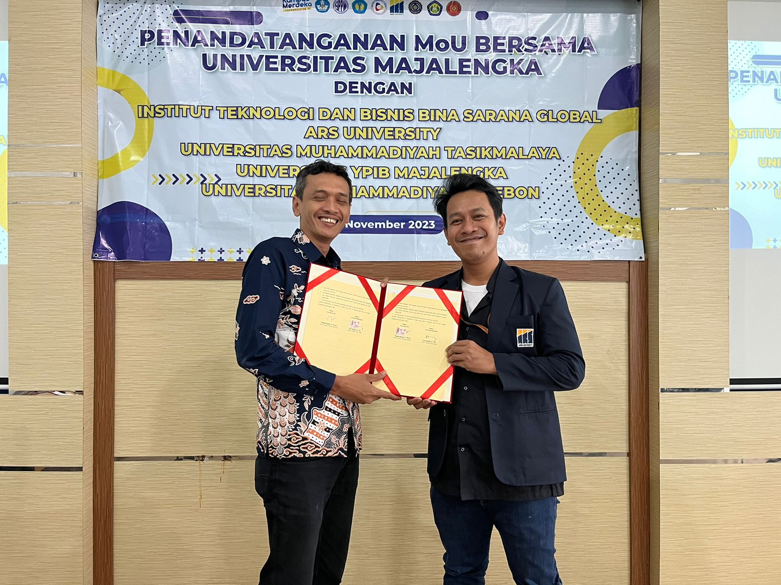 Penandatanganan MOA Program Pertukaran Mahasiswa FTI ARS University  Dengan Fakultas Teknik Universitas Majalengka