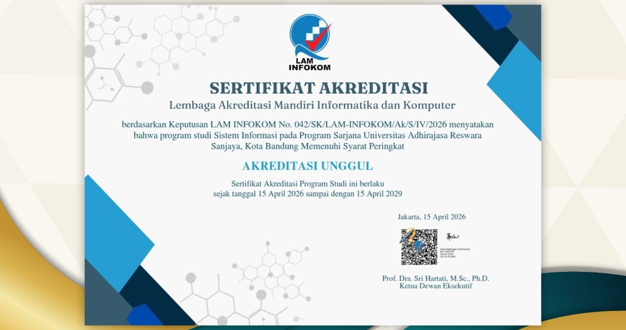Program Studi Sistem Informasi Raih Akreditasi Unggul dari LAM INFOKOM