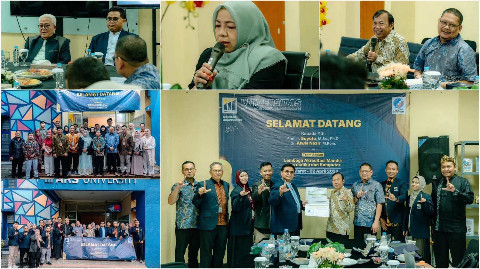 Sasar Akreditasi Unggul, Prodi Sistem Informasi ARS University Rampungkan Asesmen Lapangan LAMINFOKOM