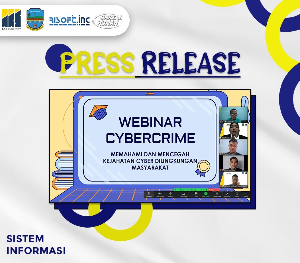 Webinar Memahami Dan Mencegah Kejahatan Cyber Dilingkungan Masyarakat