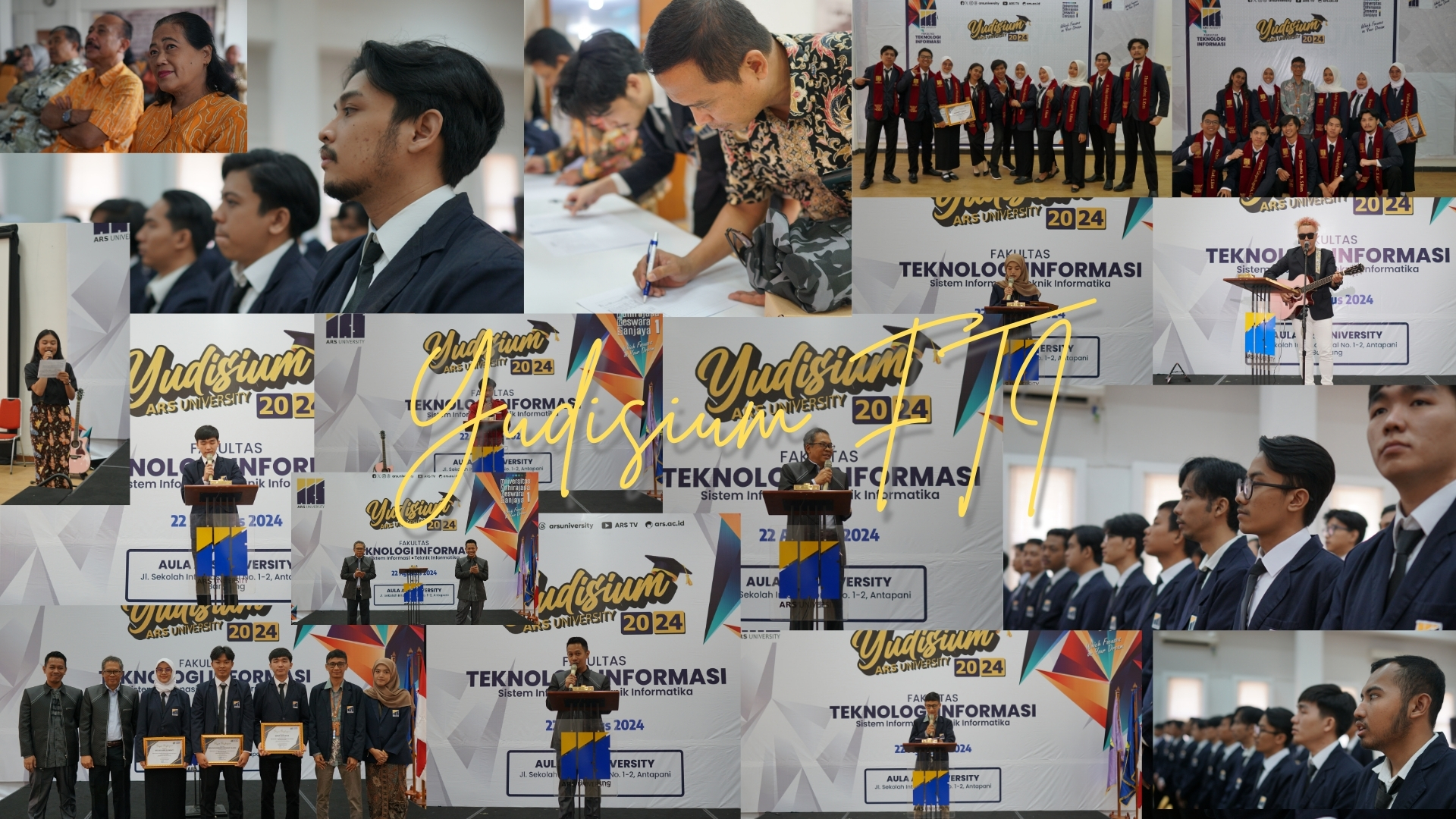 Yudisium Periode 1 Tahun Akademik 2023/2024 Fakultas Teknologi Informasi ARS University